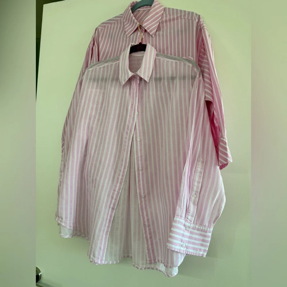 Pink Striped shirts - Picture 3 of 4